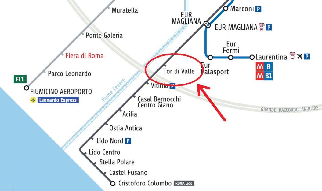 Metro Tor Di Valle Casa vacanze *